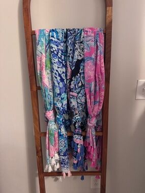 Set of 4 Lilly Pulitzer Scarves